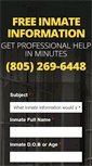 Mobile Screenshot of montereycountyjail.net